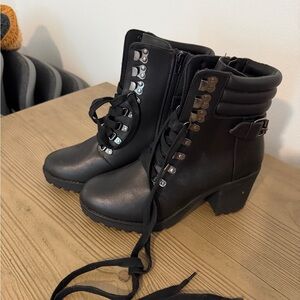 MIA Annamaria Lug Sole Combat Boot (Women)